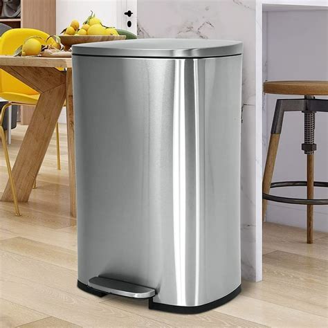 umbra 13 gallon trash can|silver trash can 13 gallon.